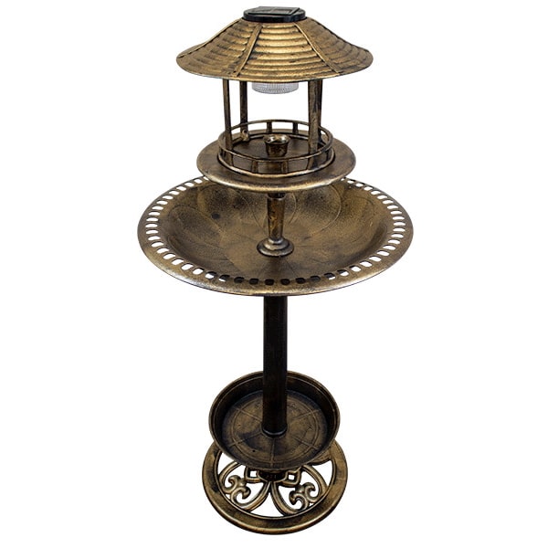 Solar Bird Bath